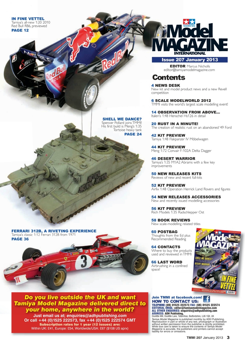 Tamiya Model Magazine 207 (2013-01)